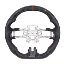 Load image into Gallery viewer, 100% Real Carbon Fibre Steering Wheel for Mustang EcoBoost GT Shelby-Mustang GT350 GT350R 2.3L 5.0L 2015-2017