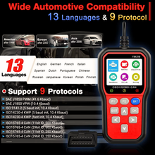 Load image into Gallery viewer, Professional OBD2 Scanner YM319 Red Code Reader Tool for Mechanics Check Engine Light Cloud Printing Diagnostic Tool