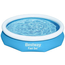 Load image into Gallery viewer, Bestway 10 ft. x 26 in. Fast Set Round Inflatable Pool Set