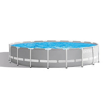 Load image into Gallery viewer, Intex 18 ft. x 48 in. Prism Frame Premium Pool Set, 26731EH