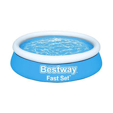 Load image into Gallery viewer, Bestway 6 ft. x 20 in. Fast Set Round Inflatable Pool