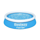 Bestway 6 ft. x 20 in. Fast Set Round Inflatable Pool