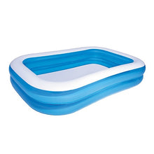 Load image into Gallery viewer, Bestway Blue Rectangular Family Pool, 8.5 ft. x 69 in. x 20 in., 54006E