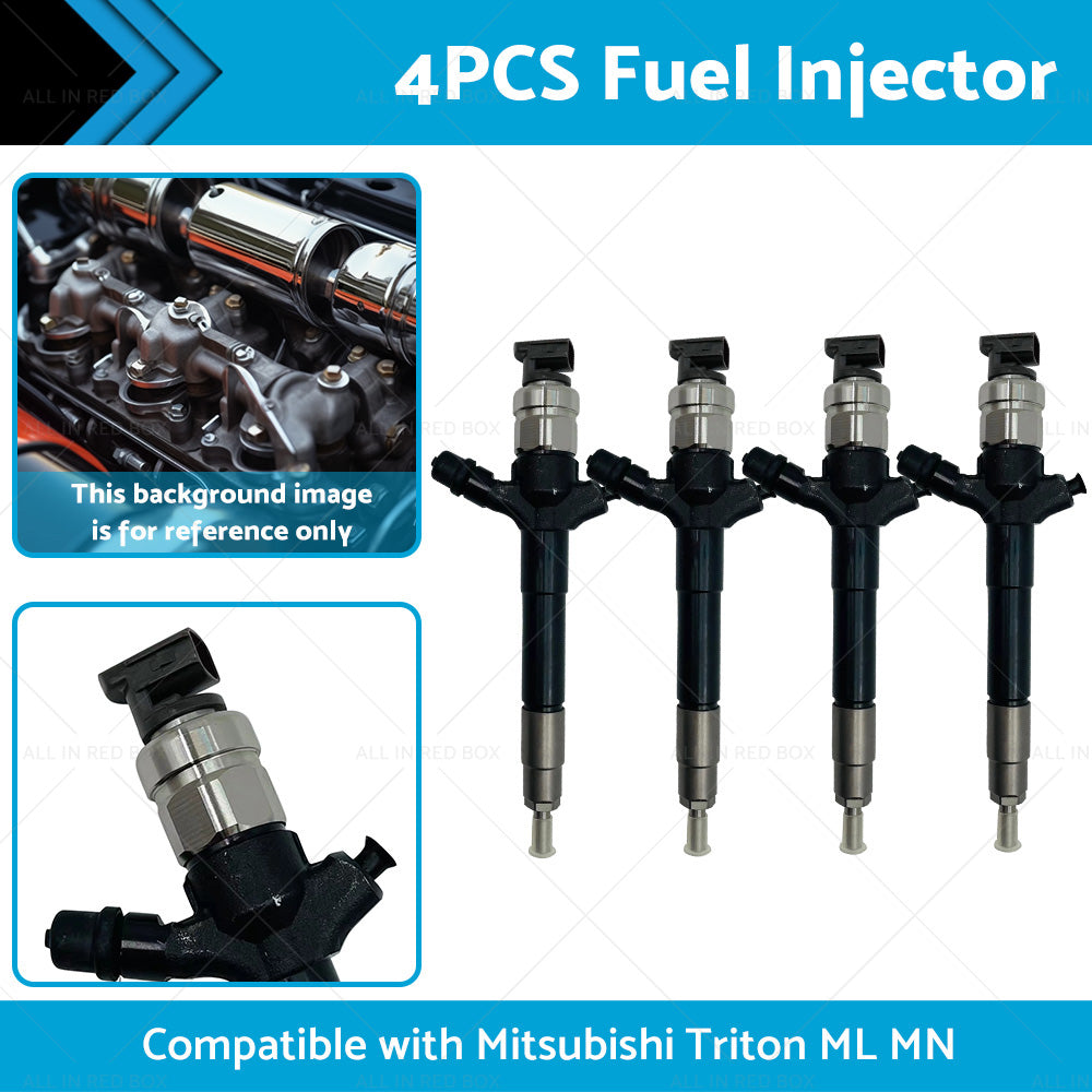 4PCS 095000-9560 Fuel injector Suitable for Mitsubishi Triton Challenger 08-15-1
