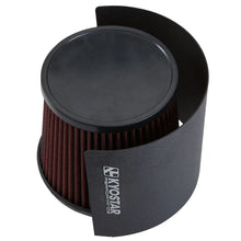 Load image into Gallery viewer, 2.5''-5'' Universal Steel Cone Black Air Filter with Heat Shield Cover for Air Intake Filters