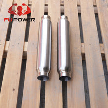 Load image into Gallery viewer, FUP-003 Universal 2.5in SS304 Stainless Steel CT60 Performance Muffler