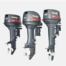 Load image into Gallery viewer, Yamarine 15HP 63V Outboard Motor Engine New Replacement with Gasoline or Electric Fuel