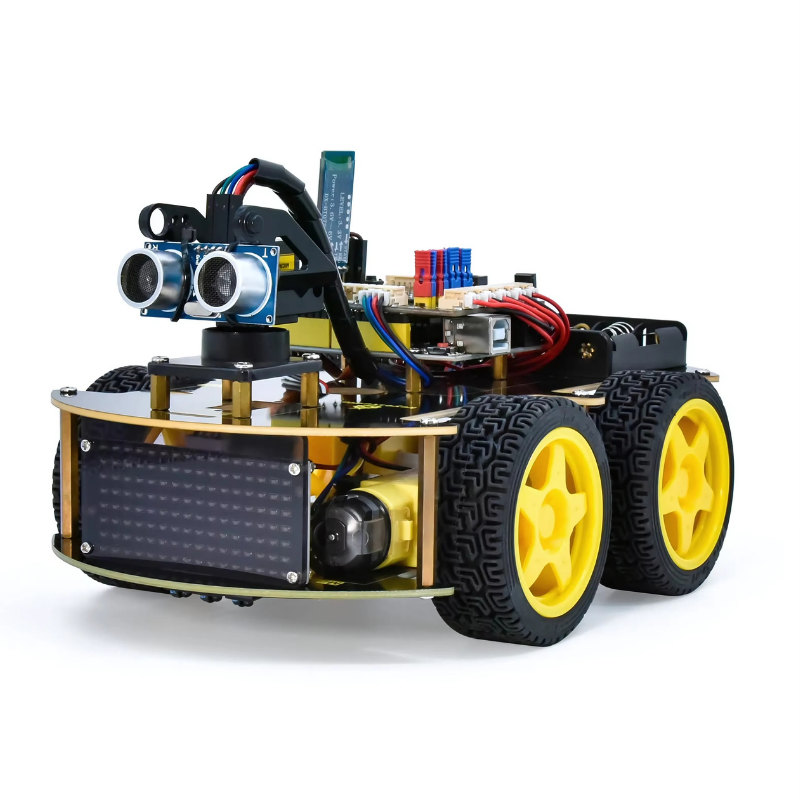 High Quality 4WD BT Robot Car V2.0 Kit Robot Car Kit Smart Robot Car for Arduino