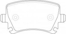Load image into Gallery viewer, NIBK PN0349 Rear Brake Pads For Audi Skoda Volkswagen