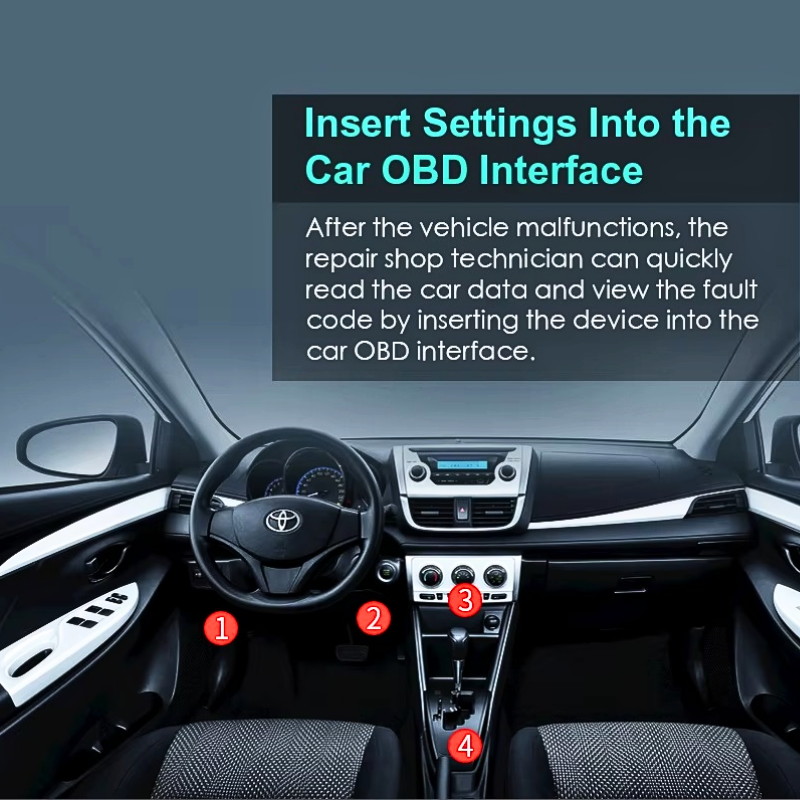 ELM327 V011 Alarm Vehicle Safety FCC CE RoHS Automotive Diagnostic Code Reader Wireless for Bluetooth OBD2 Scanner for Cars