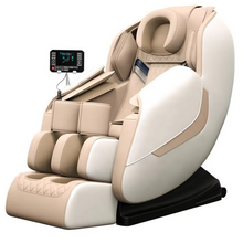 Load image into Gallery viewer, 2025 AI Voice Control U Shape Pillow Calf Heating 8d zero Gravity Massage Chair Oem