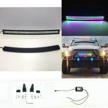 Load image into Gallery viewer, 31.5&quot; Curved RGB Chasing Halo Light Bar-4