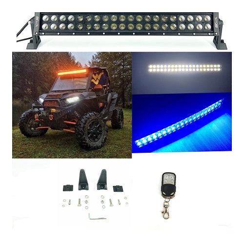 Dual Color Strobe 31.5 Inch Led Light Bar-0