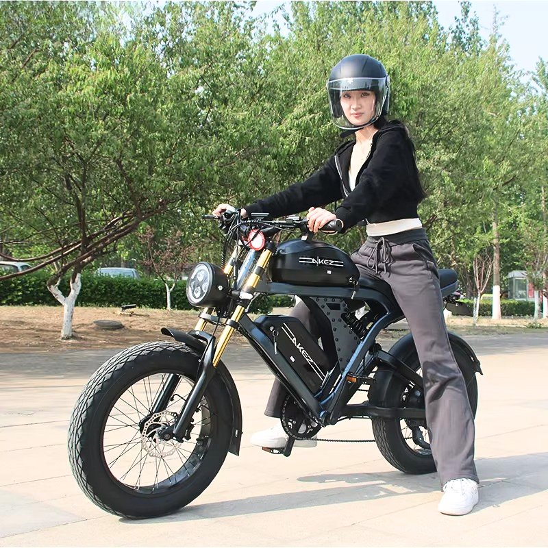 Akez New Energy Velo Electrique Kingkong Electric Bicycle E Bike E-bike USA 500w 1000w 1500w Kingkong Fatbike Fat Bike Ebike