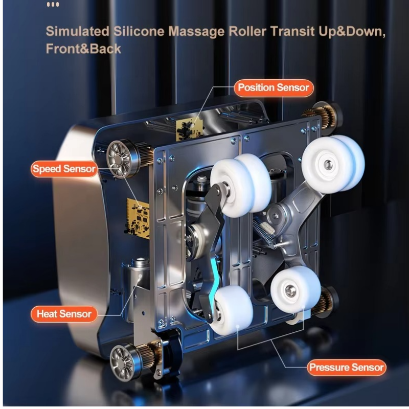 2025 Best Seller 4D Smart AI Home Massage Armchair Luxury Design Foot Therapy High Performance Massage Chair with Thai Stretch