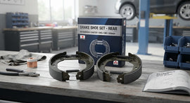 300mm Brake Shoe Set for Mitsubishi Canter 1985-1993 – Rear Drum Brake Shoes