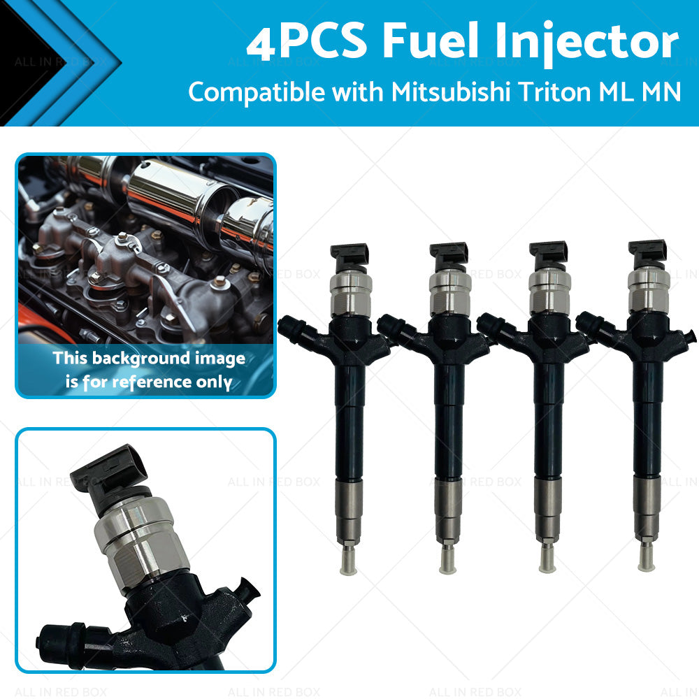 4PCS 095000-9560 Fuel injector Suitable for Mitsubishi Triton Challenger 08-15-0