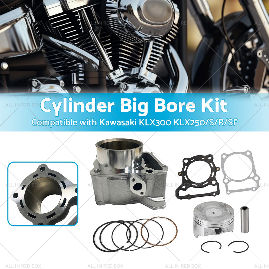 78mm Cylinder Big Bore Kit Suitable For Kawasaki KLX300 / KLX250 S / R / SF 1993-2014-2