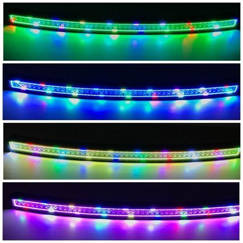 52" Curved RGB Chasing Halo Light Bar-2