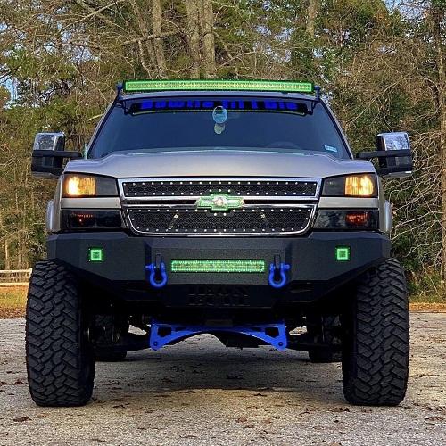 54" Curved RGB Chasing Halo Light Bar-1