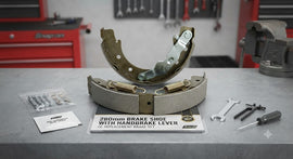 280mm Brake Shoe with Handbrake Lever – OE Replacement Brake Set