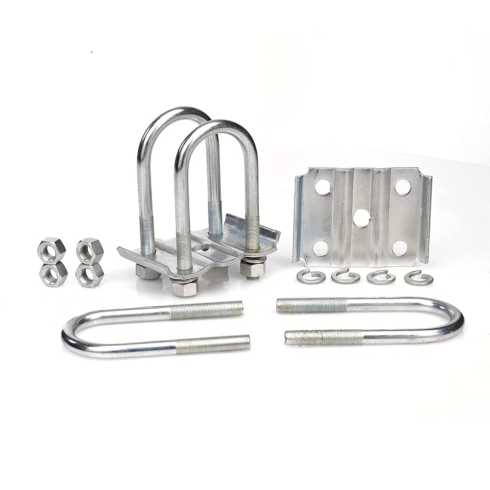 U Bolts 12mm x 50mm x 175mm Pack – Heavy Duty Axle U-Bolts