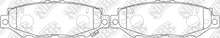 Load image into Gallery viewer, Rear Brake Pads For Lexus Toyota
