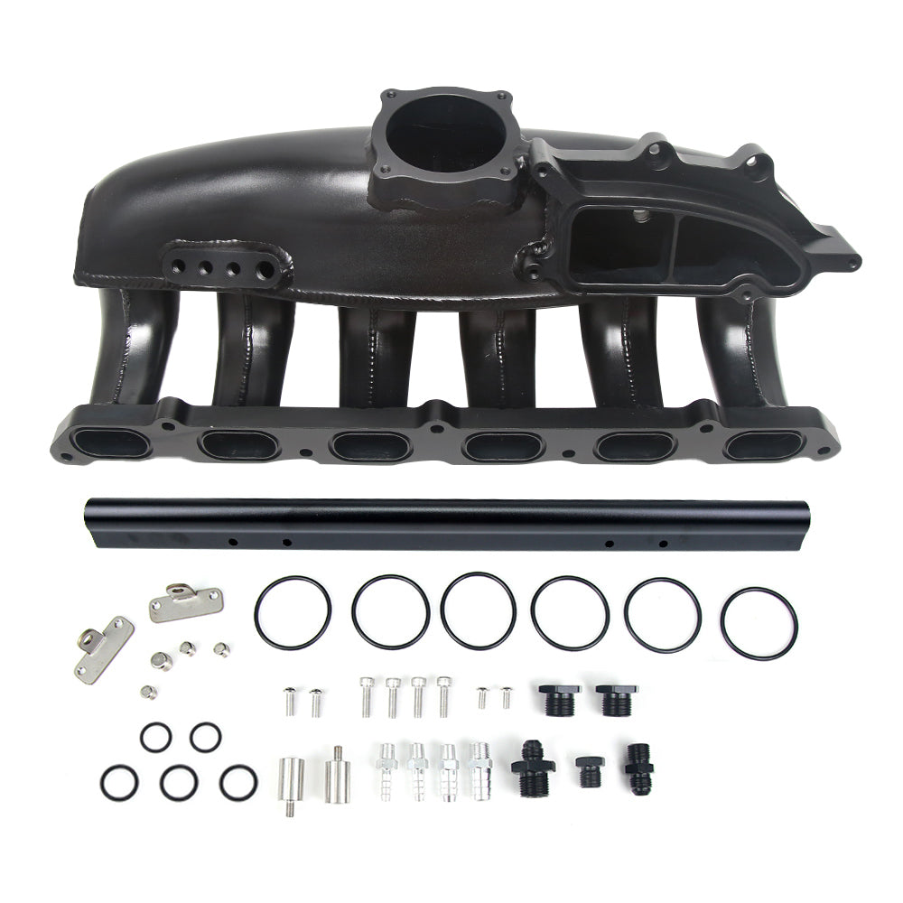 90mm Billet Intake Manifold with Fuel Rail Kit SET for BMW N55 3.0T