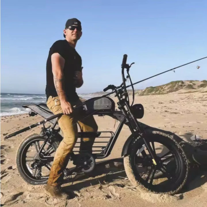 20" 4.0 Electric Fat Tire Bike – Powerful Fatbike E-Bike with Hydraulic Brakes, All-Terrain, Long Range