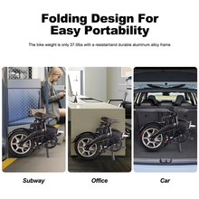 Load image into Gallery viewer, Lightweight E Bike 48V 7.8Ah 250W Folding Bicicleta Electrica 14&quot; Fast Portable Electric Bike