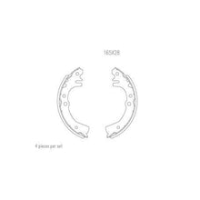 Load image into Gallery viewer, 165mm Trustop Brake Shoes