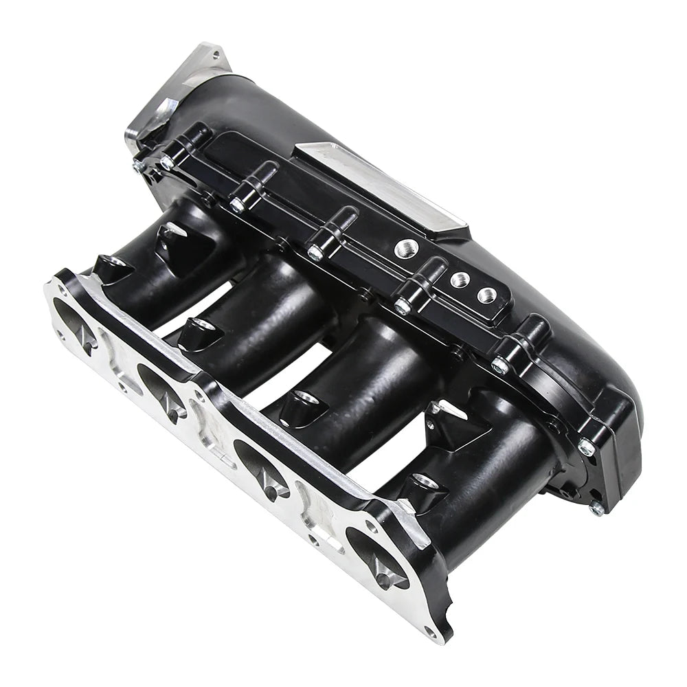 Honda Civic Coupe Si RSX 2002-2005 K20A K20A2 K20Z1 K24A1 Race Pattern Aluminium Intake Manifold - Black or Silver