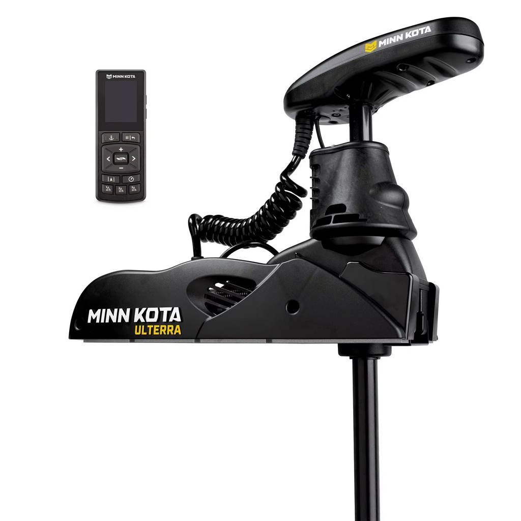 Minn Kota Ultrex 1368894 Trolling Motor – 112 Lb Thrust, 60" Shaft, Built-In Dual Spectrum CHIRP Sonar – High-Performance, Made in USA