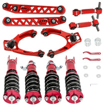 Load image into Gallery viewer, Honda Civic Adjustable Coilover Shock Struts + Camber Control Arm Kit 1996-2000