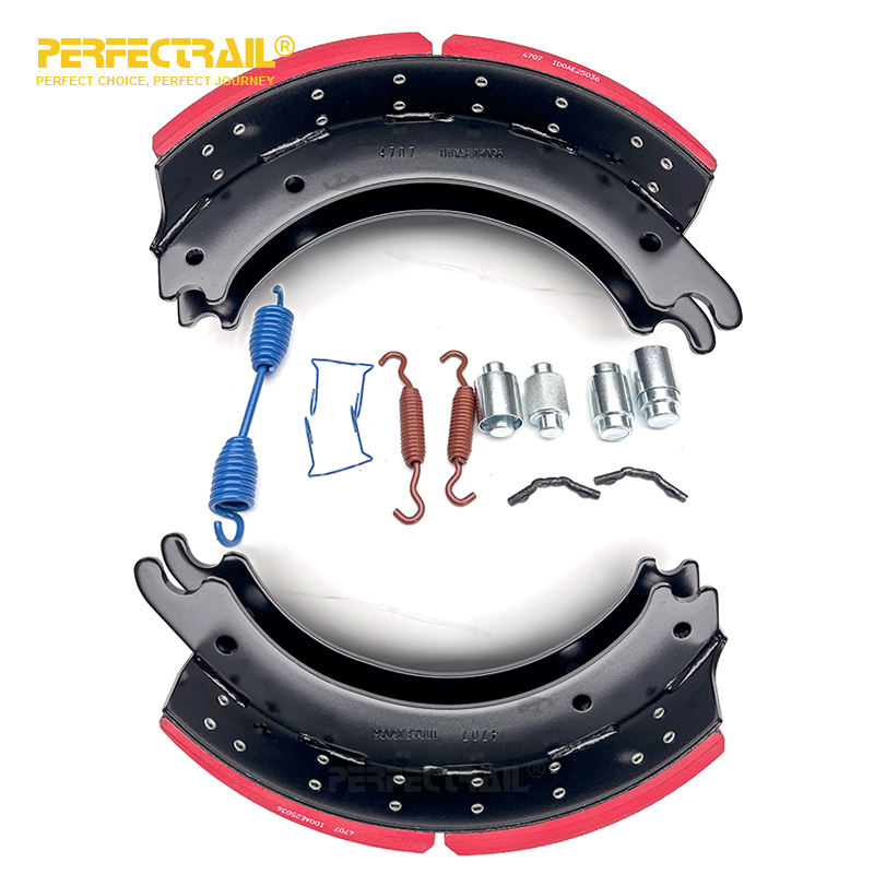 PERFECTRAIL 4707 4707Q Heavy Duty Truck Parts Drum Brake Shoe Kit for Freightliner for Kenworth