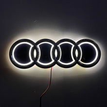 Load image into Gallery viewer, Highest quality crystal dynamic white Audi logo A4 A5 A6 A7 Q5 Q7 led front audi symbol light on the market with 2 years warranty-13