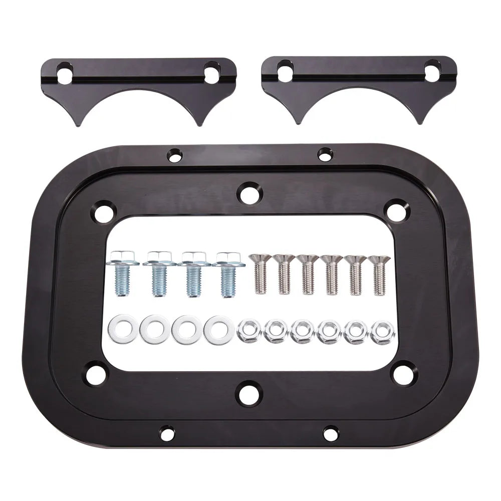 Auto Parts Hold Down Aluminium Tray Billet Bracket for Optima 34/78 Batter Relocation Feature Included