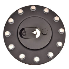 Load image into Gallery viewer, Billet CNC 14cm Diameter 12 Bolt Flange Fuel tank Lockable Aluminium Fuel Caps