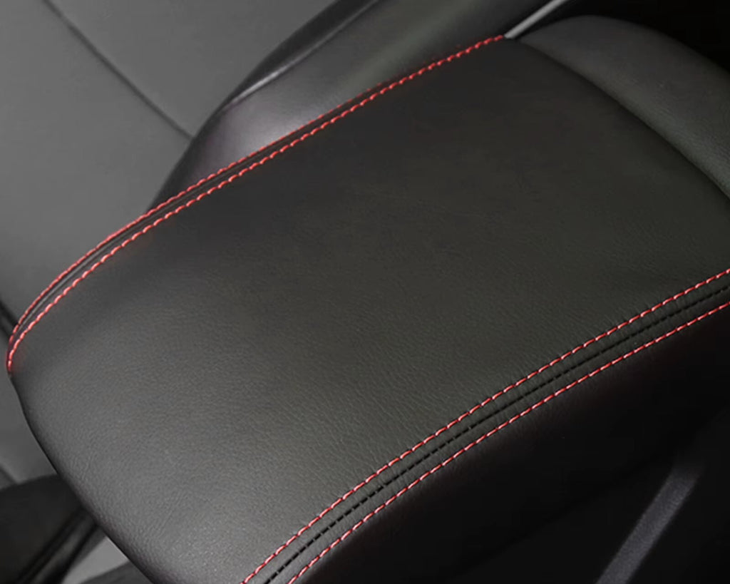 Premium Suede Leather Armrest Box Protector Cover for VW Golf 7 MK7 (2012–2019) – Central Console Interior Accessory – Multiple Color Variants Available
