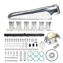 Load image into Gallery viewer, CNC Aluminum Billet Intake Manifold for 2JZ GE With Throttle Body and Fuel Rail