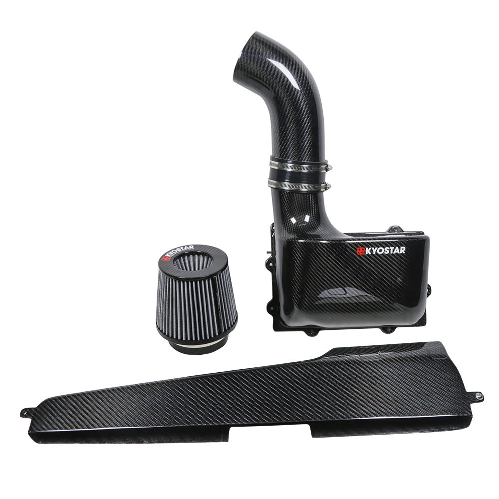 Carbon Fiber Cold Air Intake System Cone Filter Style for VW Golf MK7 R GTI/S3 8V
