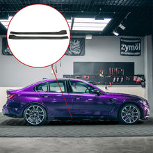 Load image into Gallery viewer, Carbon Fiber Side Skirts for BMW M3 G80 2021-23