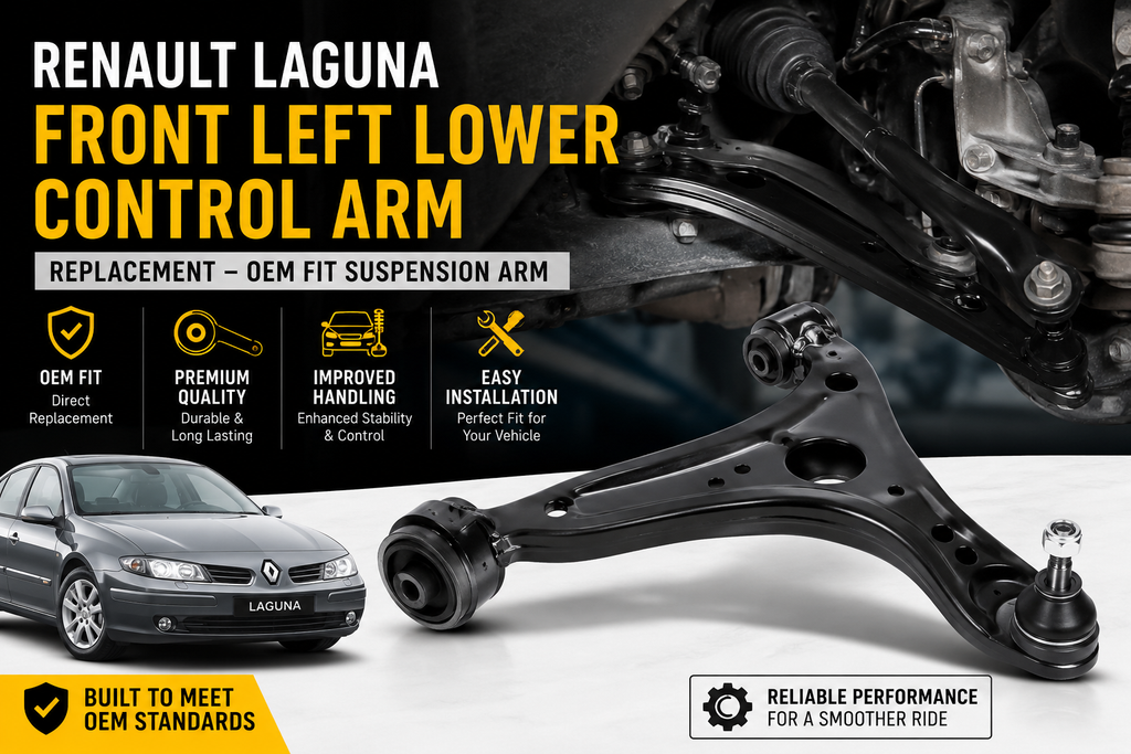 Renault Laguna Front Left Lower Control Arm Replacement – OEM Fit Suspension Arm
