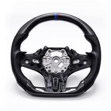Load image into Gallery viewer, Customized Carbon Fiber Flat Sport Steering Wheel for BMW F40 F44 G20 G80 G30