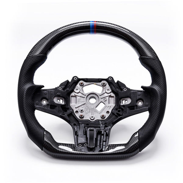 Customized Carbon Fiber Flat Sport Steering Wheel for BMW F40 F44 G20 G80 G30