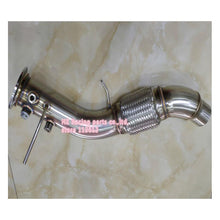 Load image into Gallery viewer, JT-034 BMW 335D 535D 635D X3 X5 X6 M57 DPF Delete Downpipe