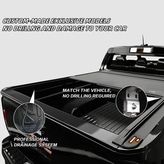 BYD Shark 6 Electric Tub Roller-Shutter Hard Aluminum Tonneau Cover