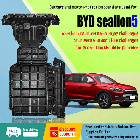 BYD Shark 6 Underbody Engine + Battery Skid Plate