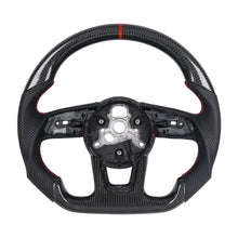 Load image into Gallery viewer, For Audi A3 17-22 /A4 17-20/ RS4 19-21/RS5 17-21/RS3 17-21/S3 16-21/A5 17-21/S4 16-20/S5 17-20 Carbon Fiber Steering Whe