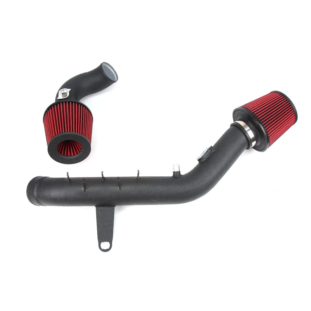 For BMW 2015-2019 M2 M3 M4 F80 F82 F83 S55 3.0L High Flow Upgraded 3'' Cold Air Intake System Kit With High Flow Air Fil